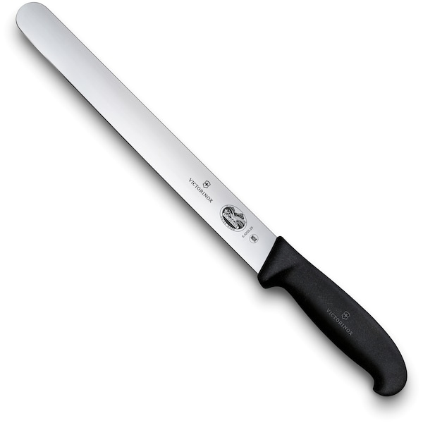 Swiss Army Brands Victorinox 40542 Kitchen Fibrox Pro Slicing 10In Straight Blade, 10.25In Width At Handle Black VIC-5.4203.25 - main